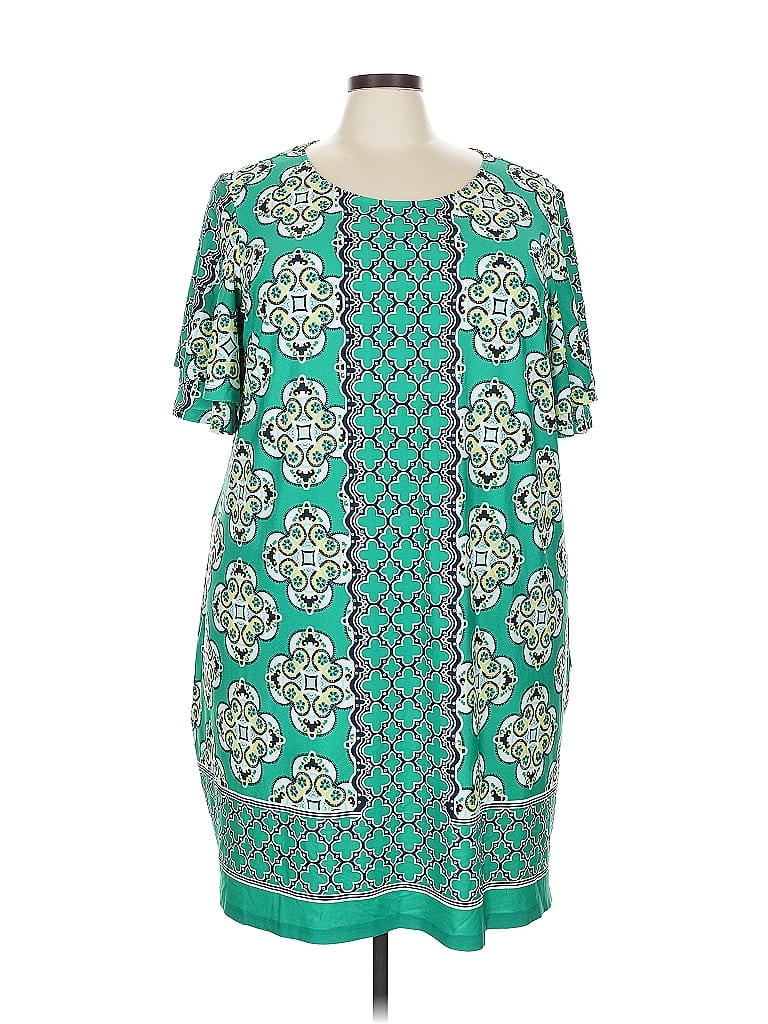 Kim Rogers Casual Dress In Multi