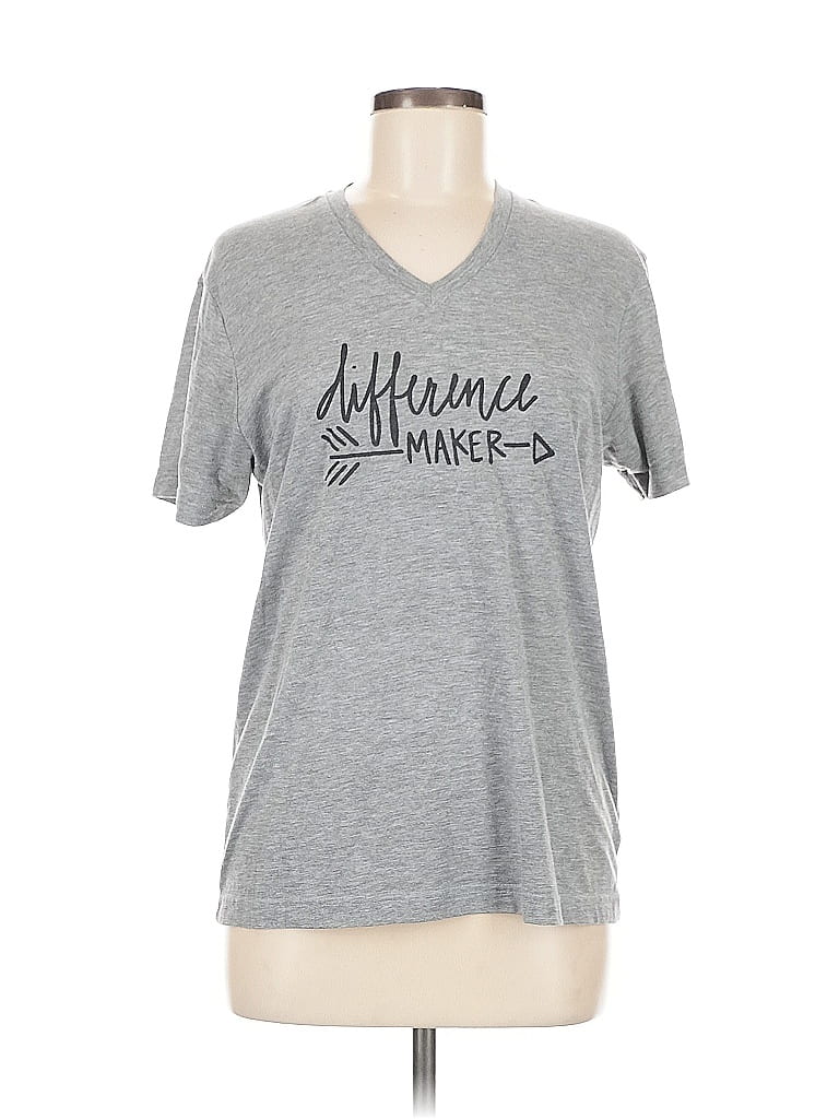 ALTERNATIVE EARTH Pre-owned Active T-shirt In Gray