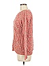 Gap 100% Cotton Tweed Red Pullover Sweater Size M - photo 5