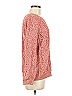Gap 100% Cotton Tweed Red Pullover Sweater Size M - photo 4