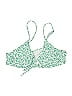 Unbranded Floral Green Swimsuit Top Size L - photo 1