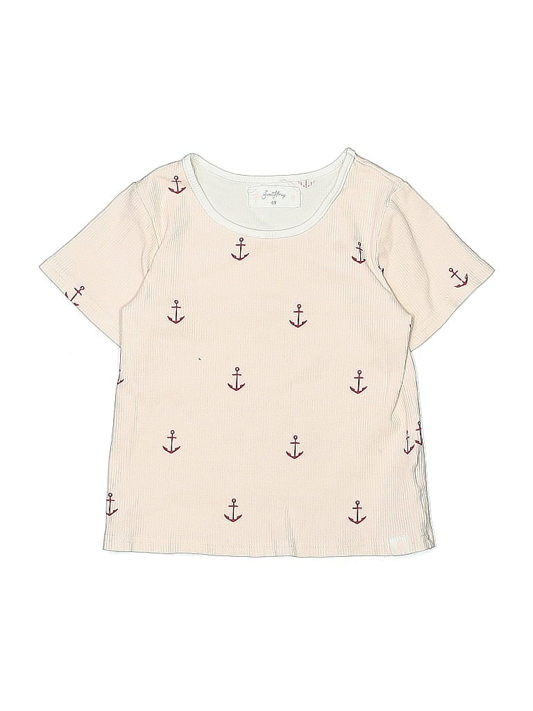 Pre-owned Sweet Honey Kids' Short Sleeve T-shirt In White