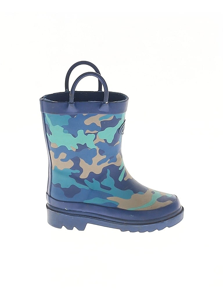 Pre-owned Assorted Brands Kids' Rain Boots In Blue