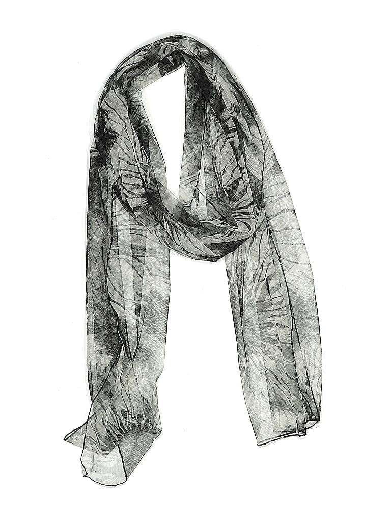 Pre-owned Unbranded Scarf In Gray