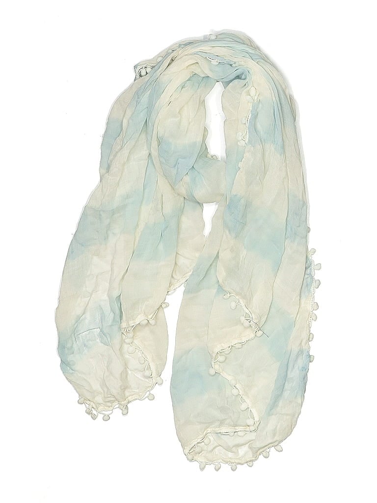 Pre-owned Unbranded Scarf In Blue