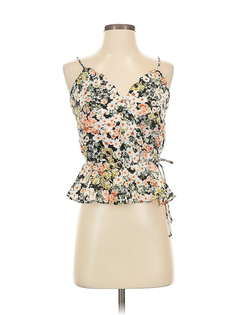 Pre-owned Nine Britton Sleeveless Blouse In White