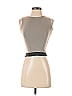 MNG 100% Polyamide Tan Sleeveless T-Shirt Size S - photo 1