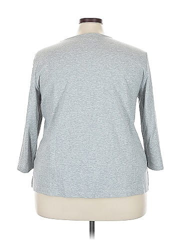 Alfred Dunner 3/4 Sleeve Top (view 2)