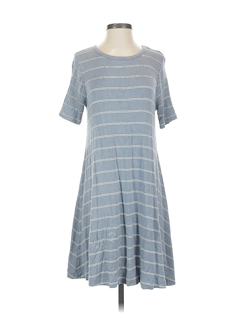 Pre-owned Lou & Grey Casual Dress In Gray