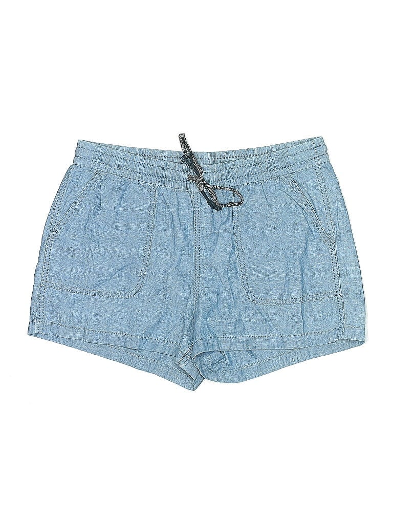 Pre-owned Point Sur Denim Shorts In Blue