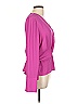 Atlein Collective 100% Polyester Pink Side Tie Top Size 10 - photo 4