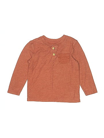 Cat & Jack Long Sleeve Henley (view 1)