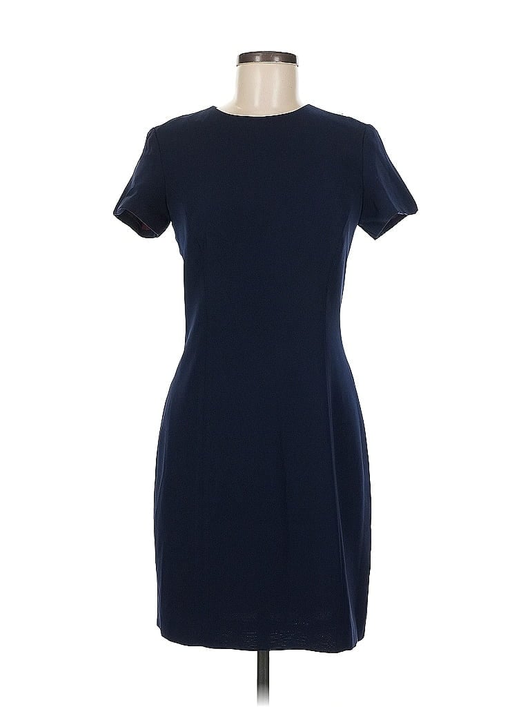 Pre-owned Lena Gabrielle Casual Dress In Blue