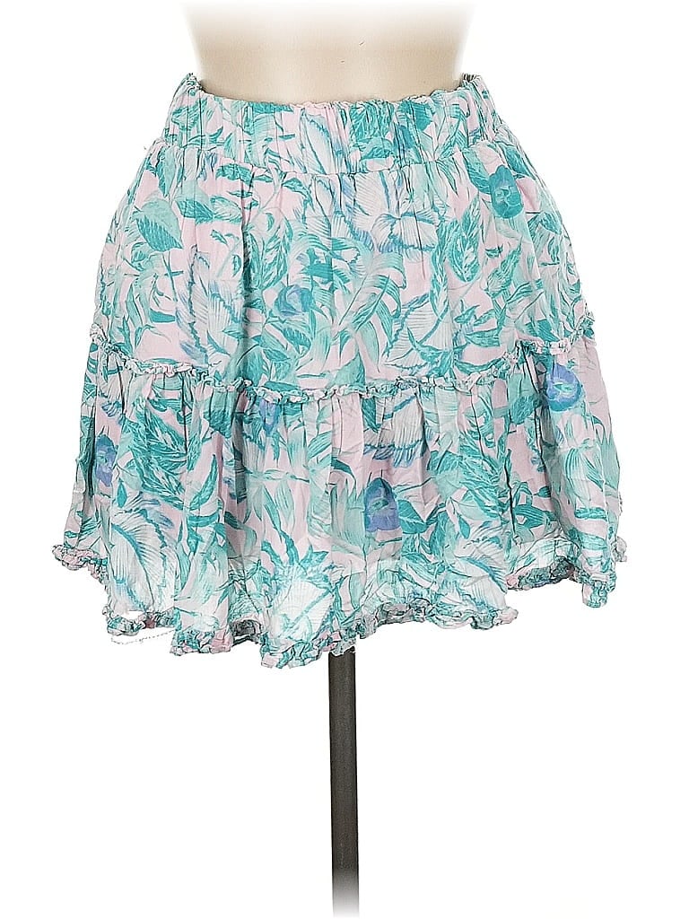 Pre-owned Olivaceous Casual Skirt In Blue