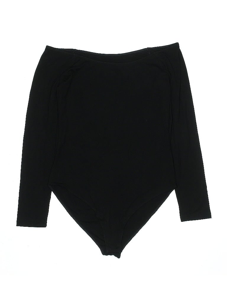 Pre-owned Mangopop Collection Bodysuit In Black