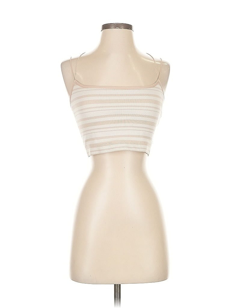 Click to view more detailed imagery on our partner's website Pre-owned Gilly Hicks Tube Top Ivory Strapless Neckline Tops In White