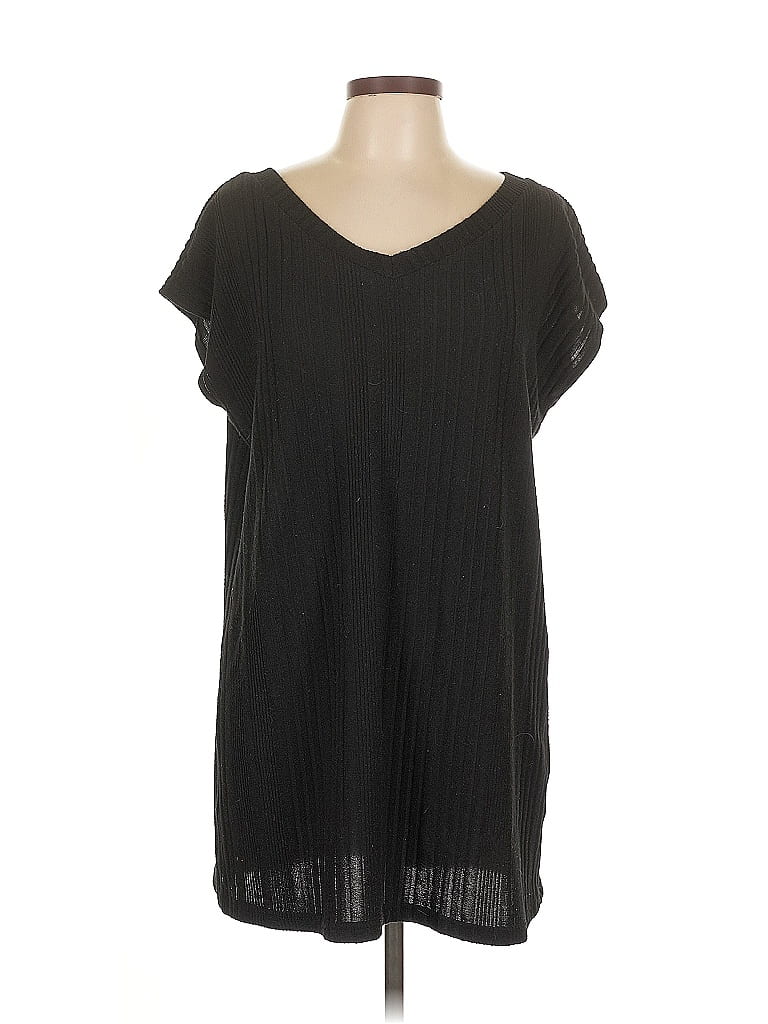 Pre-owned Shein Casual Dress In Black