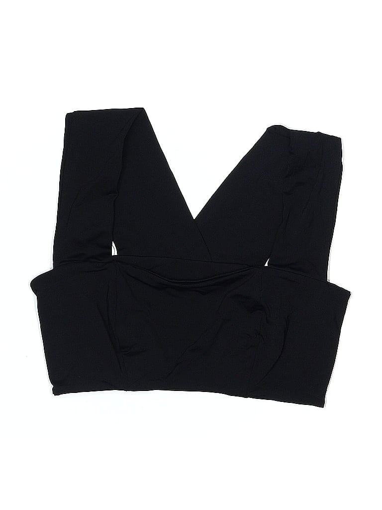 UNBRANDED Pre-owned Swimsuit Top Black Swimwear