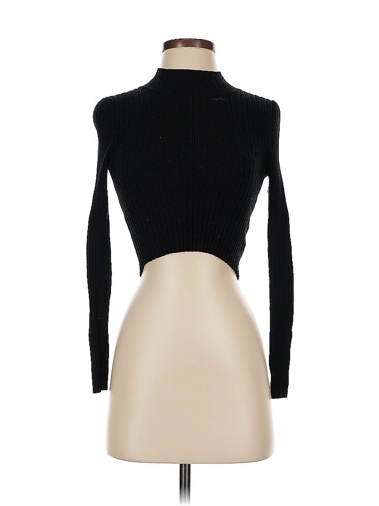 Pre-owned La Hearts Turtleneck Sweater In Black