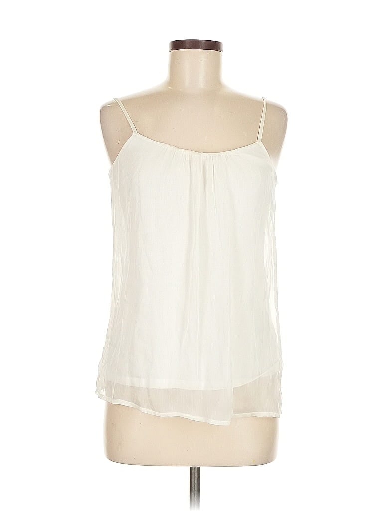 Pre-owned The Limited Sleeveless Blouse In White