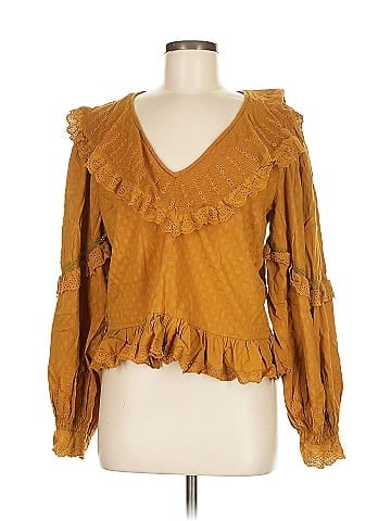 Forever That Girl for Anthropologie Long Sleeve Blouse (view 1)
