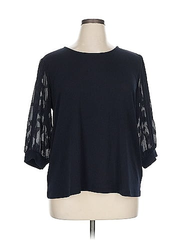 Philosophy Republic Clothing 3/4 Sleeve Blouse (view 1)