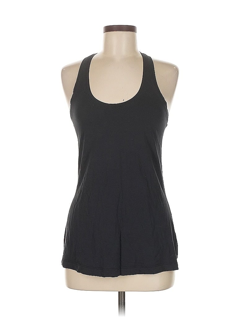 Pre-owned Lululemon Athletica Active Tank Top In Black