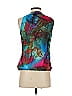 Joseph Ribkoff Teal Sleeveless Blouse Size 4 - photo 2