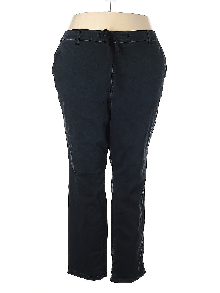 Pre-owned Torrid Casual Pants In Black
