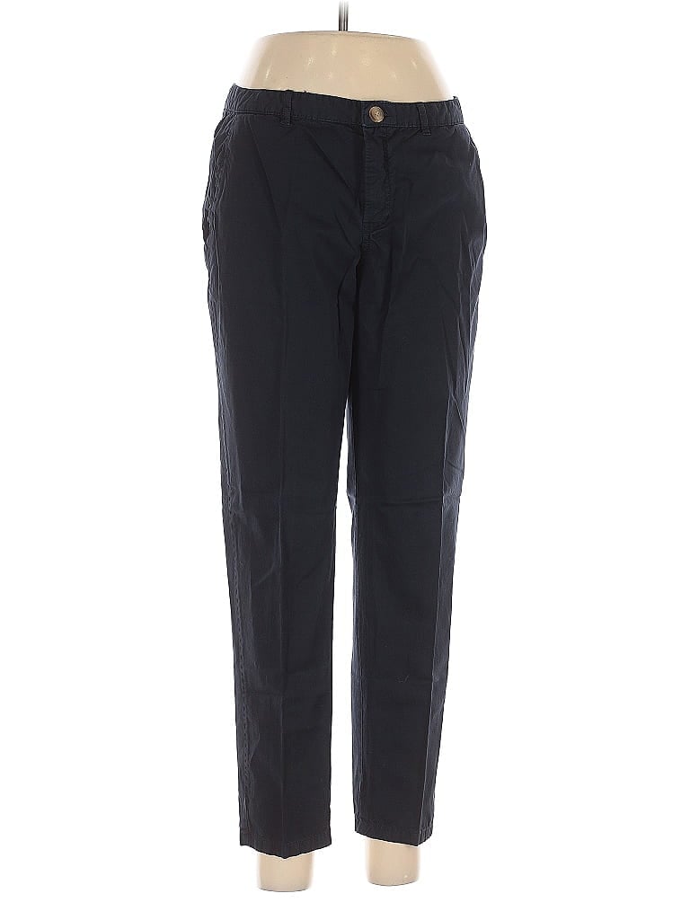 Pre-owned Zara Basic Casual Pants In Blue