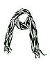 Unbranded Houndstooth Gray Black Scarf One size - photo 1