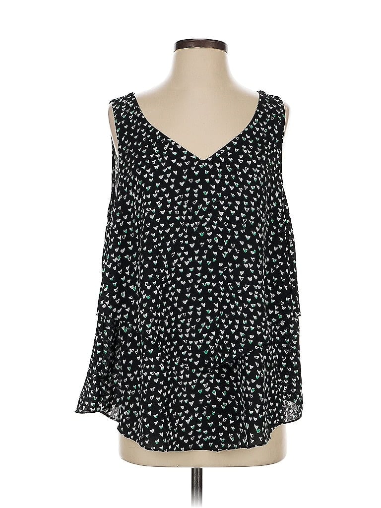 Pre-owned Torrid Sleeveless Blouse In Black