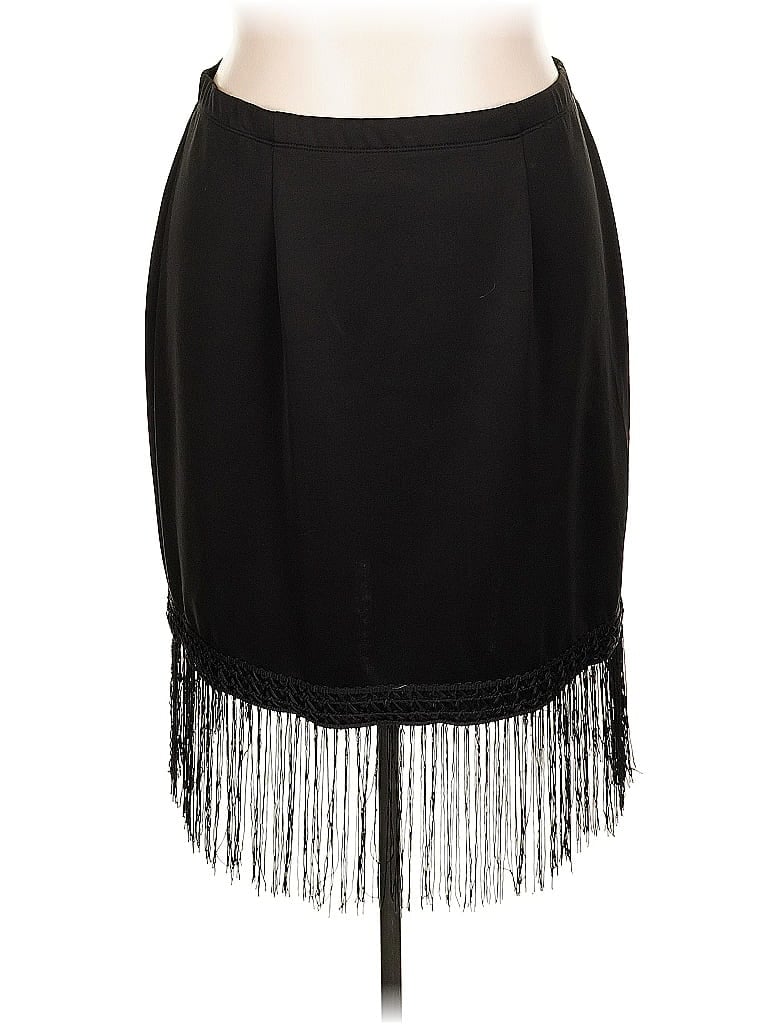 Pre-owned I.n. Studio Formal Skirt In Black