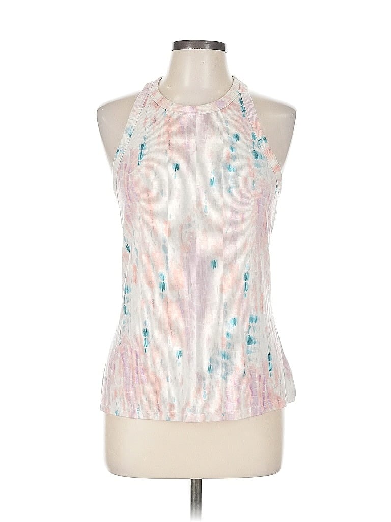Pre-owned Active By Old Navy Tank Top Pink Halter Neckline Tops