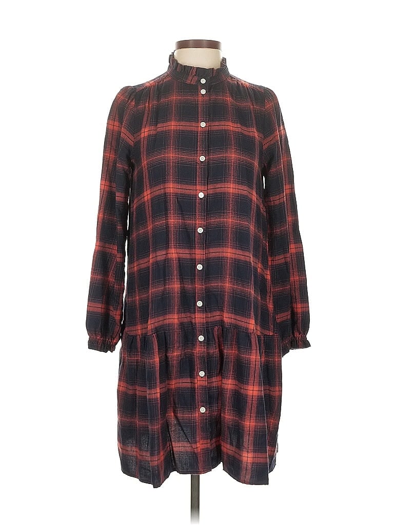 Pre-owned Ann Taylor Loft Casual Dress In Red