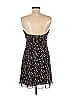 Blush 100% Polypropylene Print Black Cocktail Dress Size 7 - 8 - photo 2