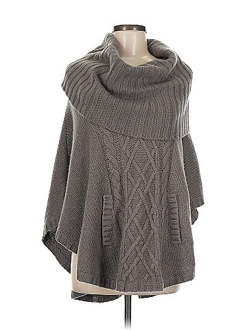 Autumn Cashmere Poncho (view 1)
