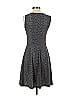 Apt. 9 Chevron-herringbone Gray Casual Dress Size XS - photo 2