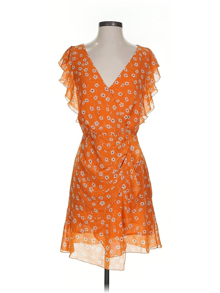 MNG Pre-owned Cocktail Dress In Orange