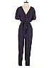 Draper James Argyle Blue Jumpsuit Size XS - photo 1