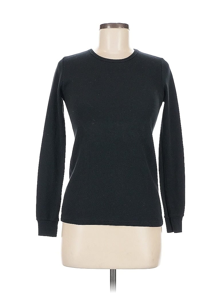 Pre-owned Assorted Brands Long Sleeve T-shirt In Black