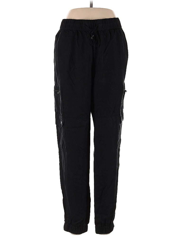 Pre-owned Banana Republic Factory Store Track Pants In Black
