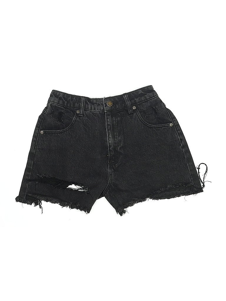 Pre-owned Rolla's Denim Shorts In Black