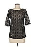 Gap Black 3/4 Sleeve Top Size M - photo 1