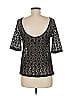 Gap Black 3/4 Sleeve Top Size M - photo 2
