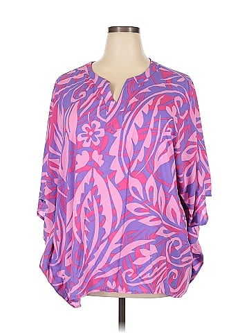 Belle By Kim Gravel 3/4 Sleeve Blouse (view 1)
