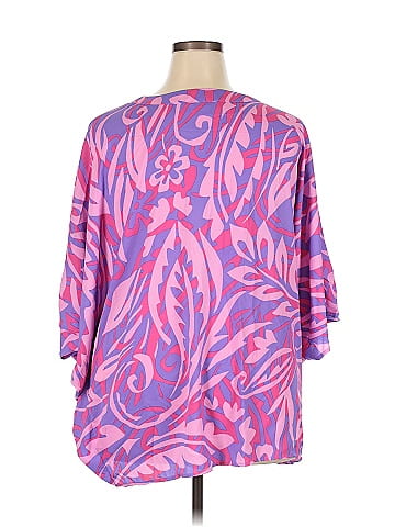 Belle By Kim Gravel 3/4 Sleeve Blouse (view 2)