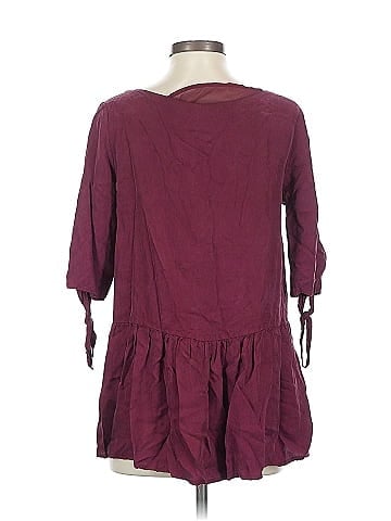 Paper Crown 3/4 Sleeve Blouse (view 2)