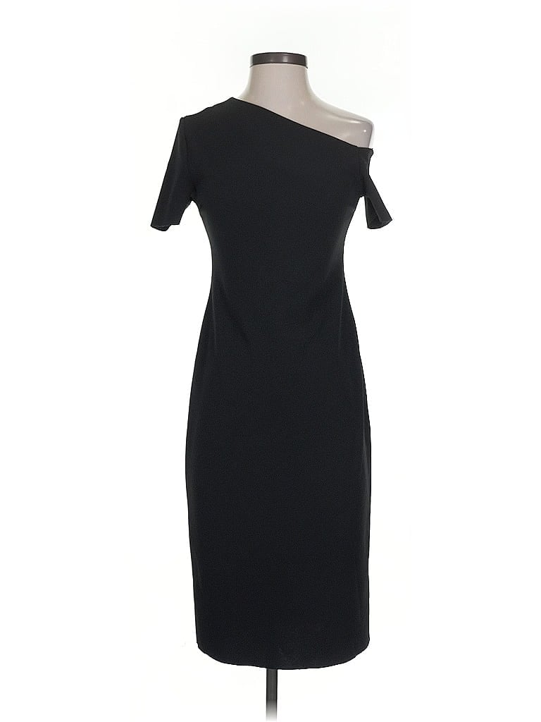 Pre-owned Zara W&b Collection Cocktail Dress In Black