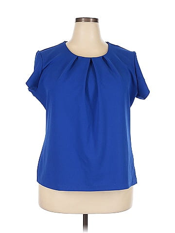 Liz Claiborne Career Short Sleeve Blouse (view 1)